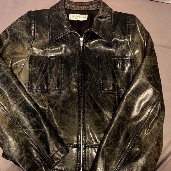 Yves Saint Laurent Woman Biker Jacket - Retails over $4500 - Picture 2 of 4